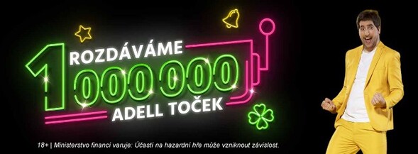 Milion free spinů na Adell automaty od Fortuny