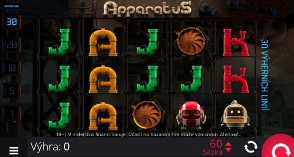 Apparatus - hra plná robůtků.