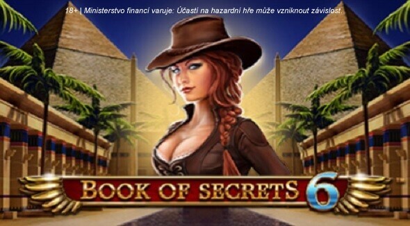 Výherní automat Book of Secrets u Sazka Her s bonusem