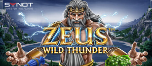 Exkluzivní novinka Zeus Wild Thunder s registračním bonusem zdarma u SYNOT TIPu