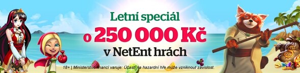 Turnaj Letní speciál o prize pool 250 000 Kč