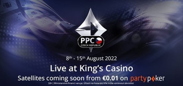 Partypoker Championship Czech v rozvadovském King's casinu proběhne v srpnu