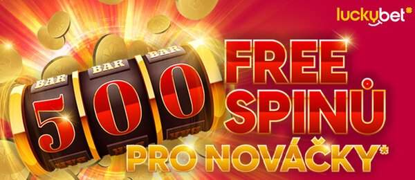 Jak získat 500 LuckyBet free spinů ke vkladu.