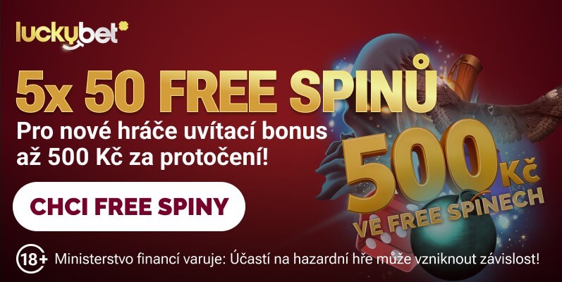 Free spiny u&nbsp;LuckyBetu