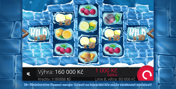 Velká výhra 200 000 Kč na automatu Frozzy Fruits