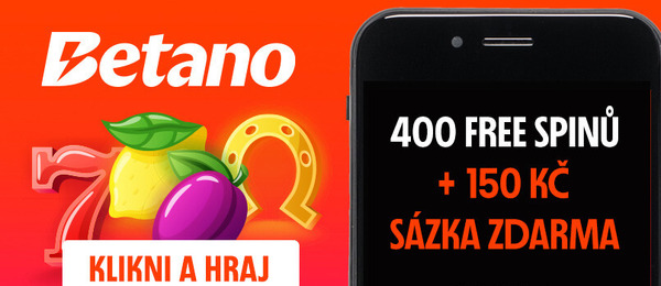 Betano bonus za registraci