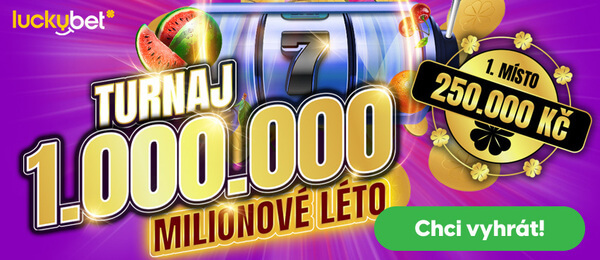 Milionové léto v LuckyBet - zahrajete si další turnaj o milion?