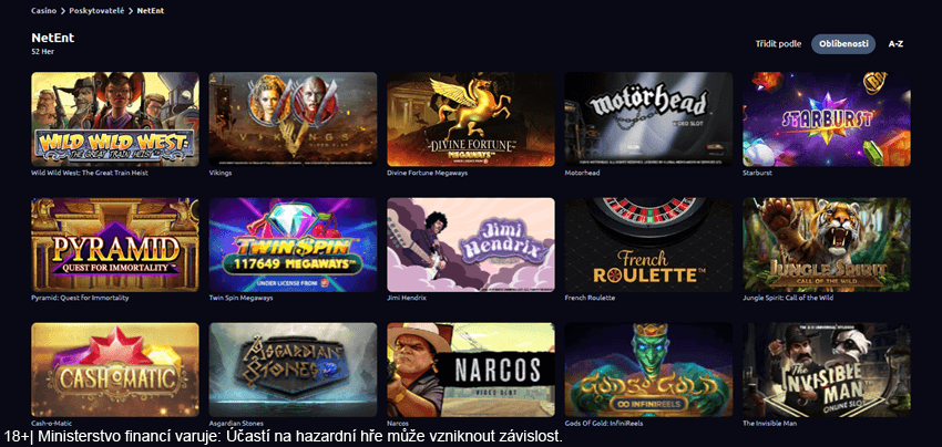 Nejlepší automaty od NetEntu v&nbsp;online casinu Betano