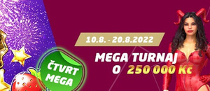 V SYNOT TIP casinu startuje MEGA turnaj o podíly z 250 000 Kč