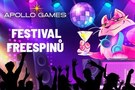 Festival free spinů v online casinu Apollo Games.