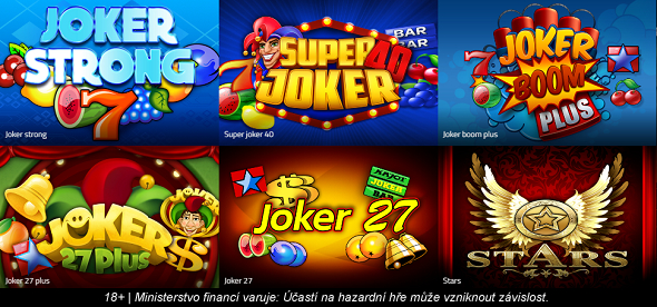 Přehled nejlepších Joker automatů v online casinu Betor