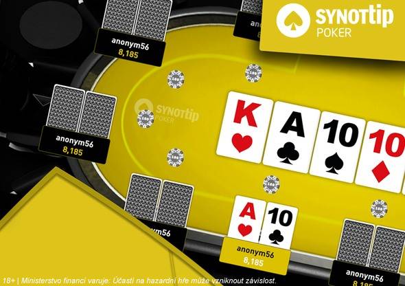 Zahrajte si online poker v herně SYNOT TIP.