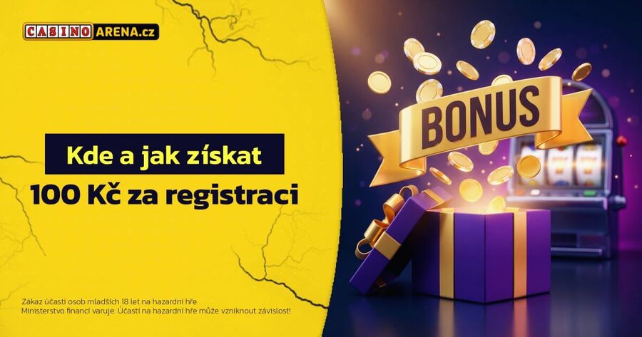 Kde a&nbsp;jak získat 100&nbsp;Kč za registraci?