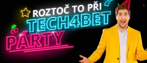 Roztočte to u Fortuny na Tech4Bet párty. Čeká vás turnaj i bonus!