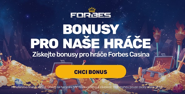 Jaké bonusy nabízí casino Forbes novým hráčům?