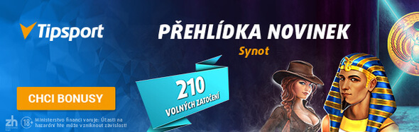 Vyzvedněte si celkem 210 free spinů u Tipsport Vegas