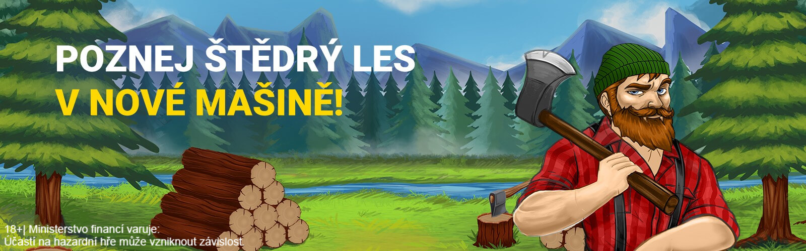 Lumberjack 2 - nová mašina u Fortuny je i hrou týdne s bonusem