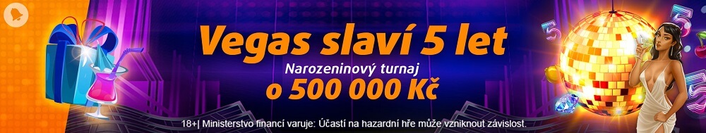 Narozeninový turnaj v Tipsport Vegas nabídne prize-pool půlmilionu