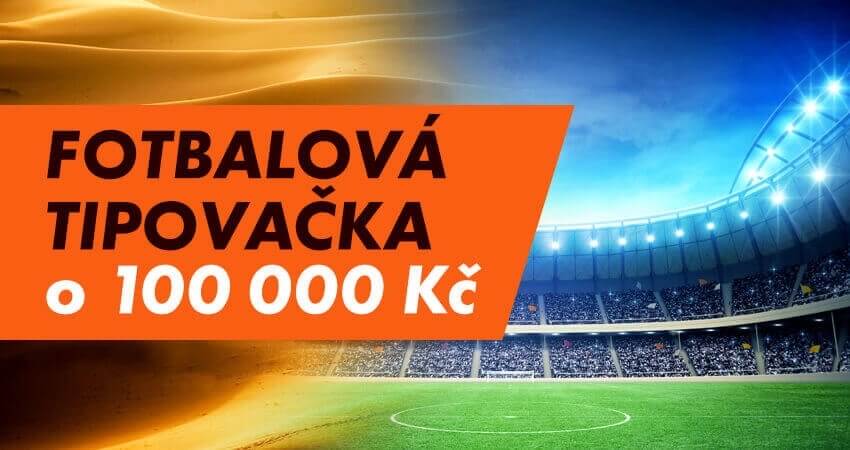 Zapojte se do fotbalové tipovačky o 100 000 Kč