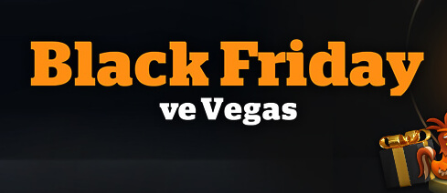 Black Friday ve Vegas! Čeká vás turnaj, bonus 150 Kč i free spiny