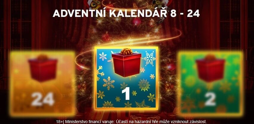 Vstupte do adventního kalendáře casina Apollo Games a podívejte se na dnešní bonus.