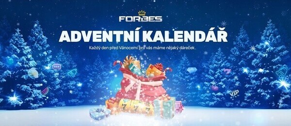 Adventní kalendář v online casinu Forbes