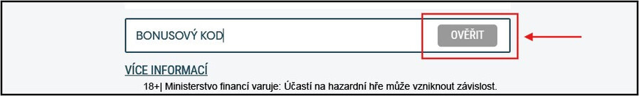 Sazka bonusový kód