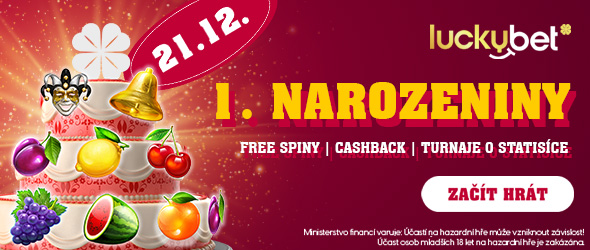 Luckybet narozeniny