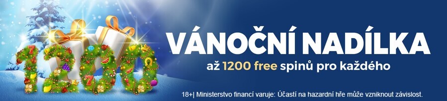 Vánoční nadílka free spinů v casinu Grand