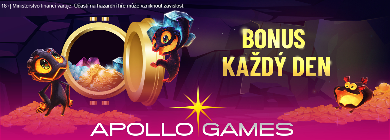 Získejte pravidelné denní bonusy a free spiny v Apollo casinu