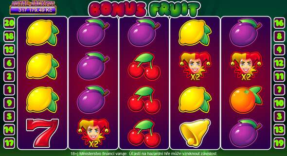 Hrací automat Bonus Fruit