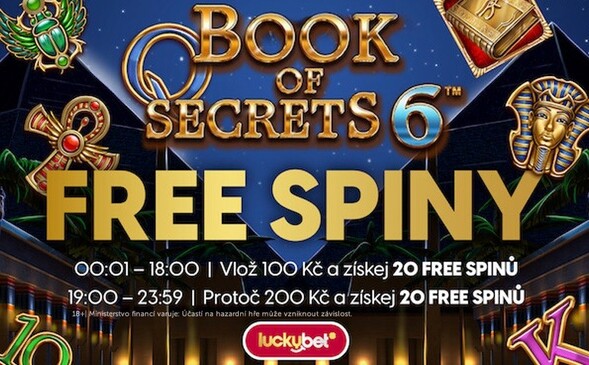 Bonusová akce o 40 free spinů v casinu LuckyBet