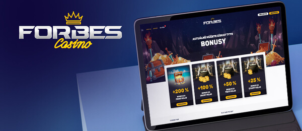 Forbes casino bonusy - kompletní nabídka