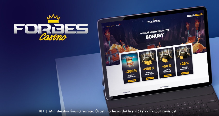 Forbes casino bonusy - kompletní nabídka