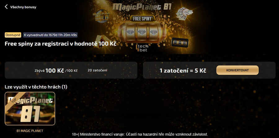 Magic Planet free spiny
