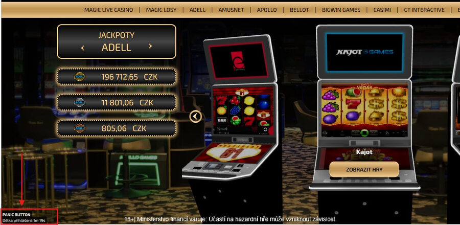 Panic Button Magic Plnet