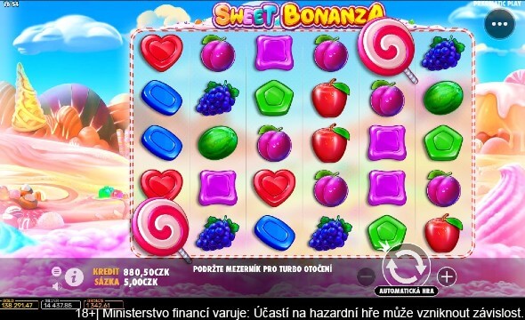 Výherní automat Sweet Bonanza
