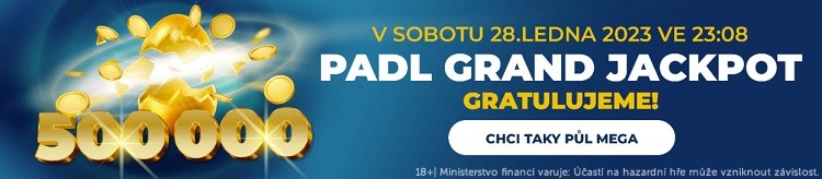 U Grandwin casina padl jackpot 500 000 Kč