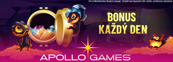 Bonus každý den u Apollo casino online