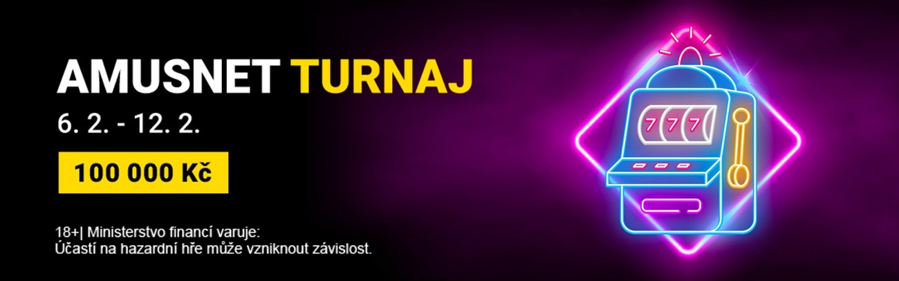 Fortuna Amusnet turnaj o 100.000 Kč