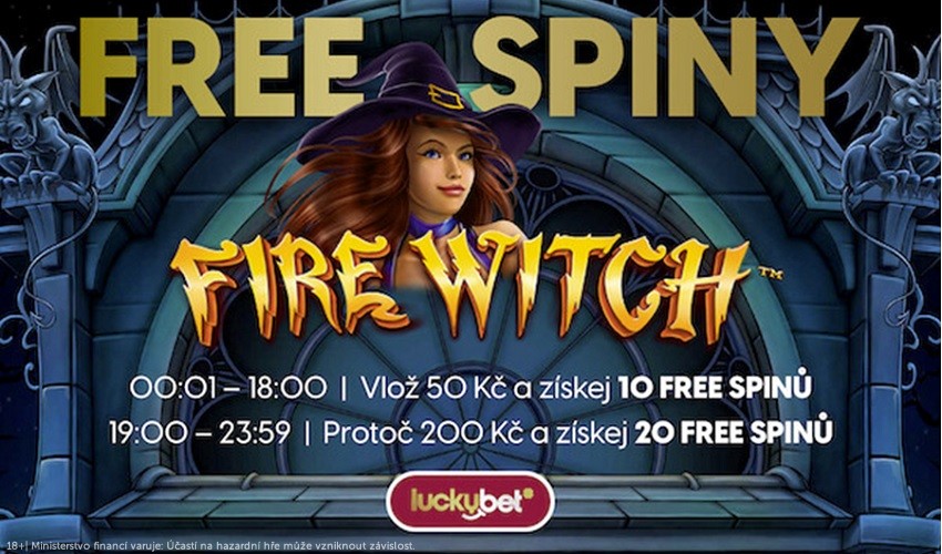 LuckyBet víkendové free spiny