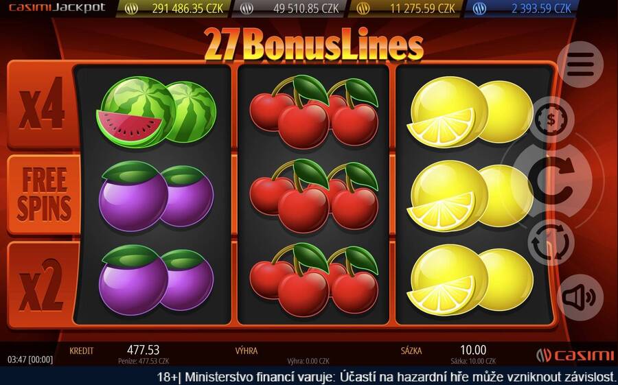 27 Bonus Lines