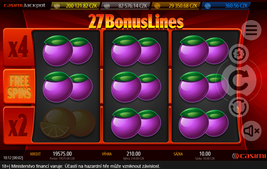 27 Bonus Lines od Casimi