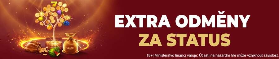 Extra odměny v online casinu Grandwin