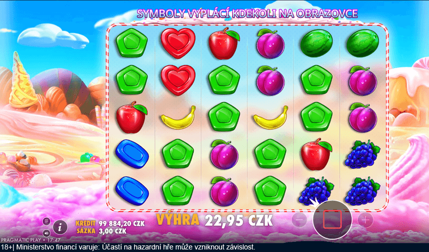 Sweet Bonanza od Pragmatic Play v online casinu Tipsport Vegas