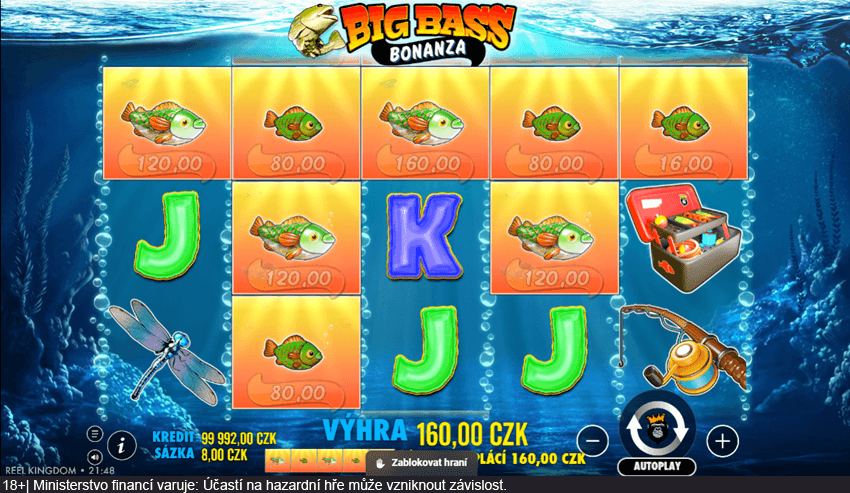 Big Bass Bonanza od Pragmatic Play u Fortuny