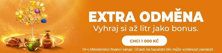 Extra odměna DNES od Grandwin casina Peníze na ruku a free spiny.