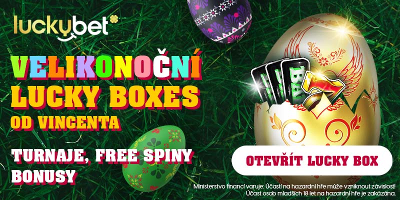 Získej velikonoční bonusy v LuckyBet casinu.