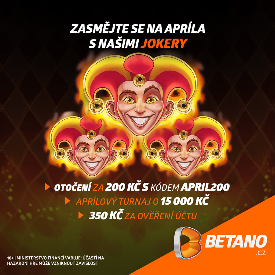 Použijte Betano promo kód a získejte free spin za 200 Kč