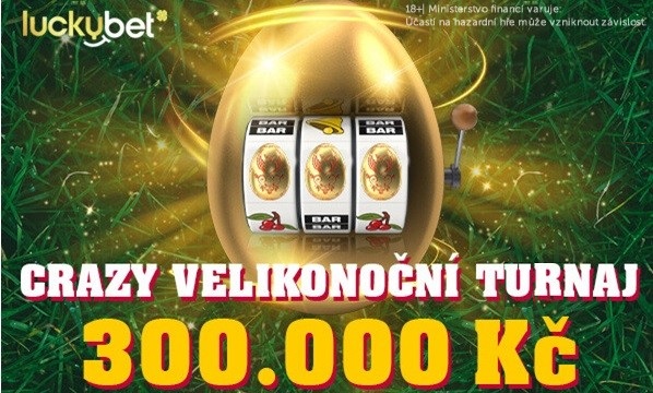 Zapoj se do Crazy Velikonočního Luckybet turnaje